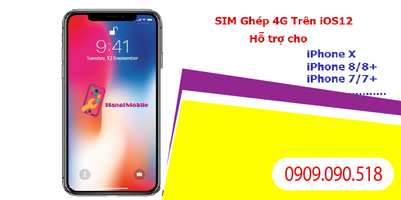 Sim ghép cho các dòng iphone 